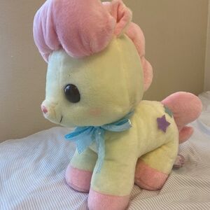 NWT Amuse Unicorn Plush Pastel Japanese Toy